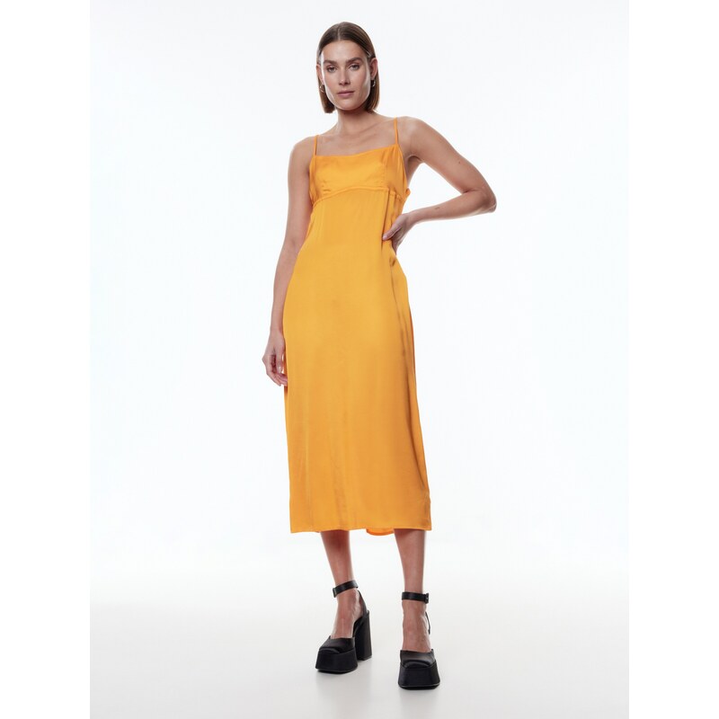 EDITED Obleka 'Naima' oranžna