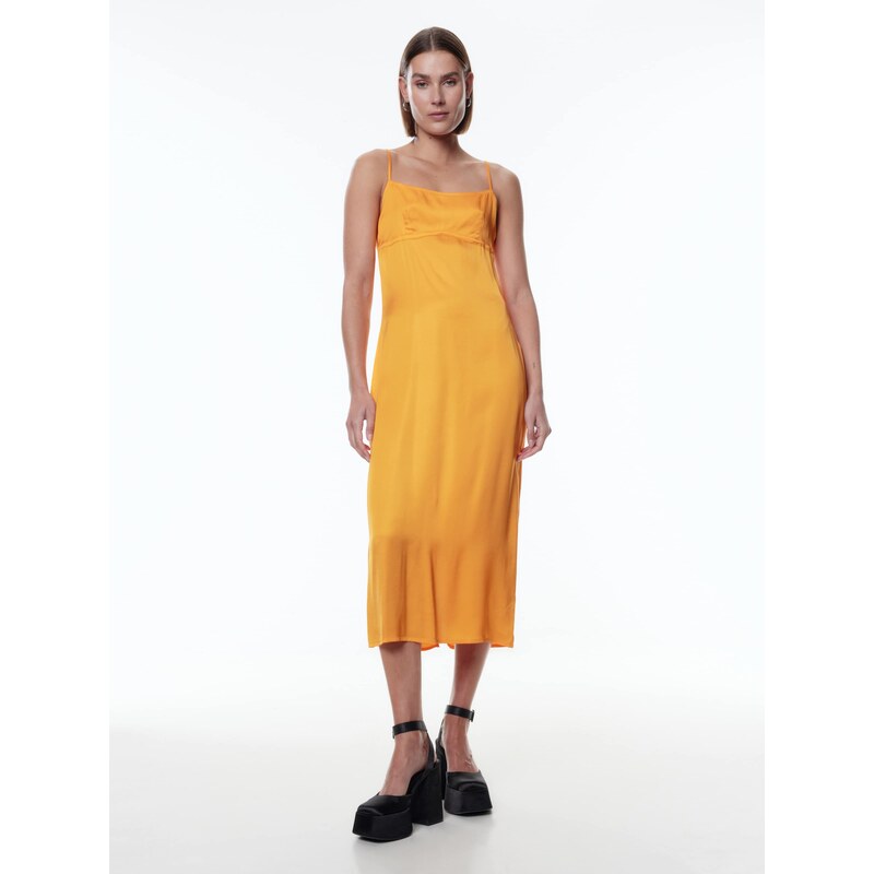 EDITED Obleka 'Naima' oranžna