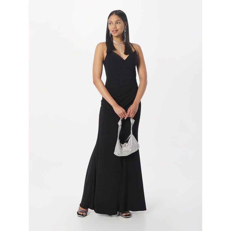 LUXUAR Večerna obleka črna