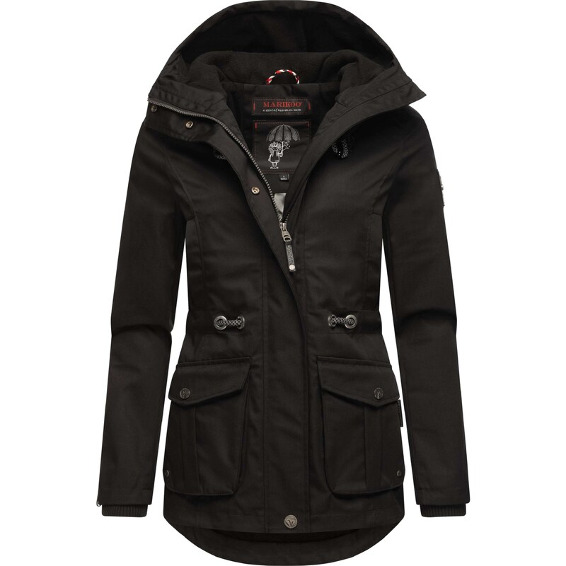 MARIKOO Prehodna jakna 'Babetaa' črna