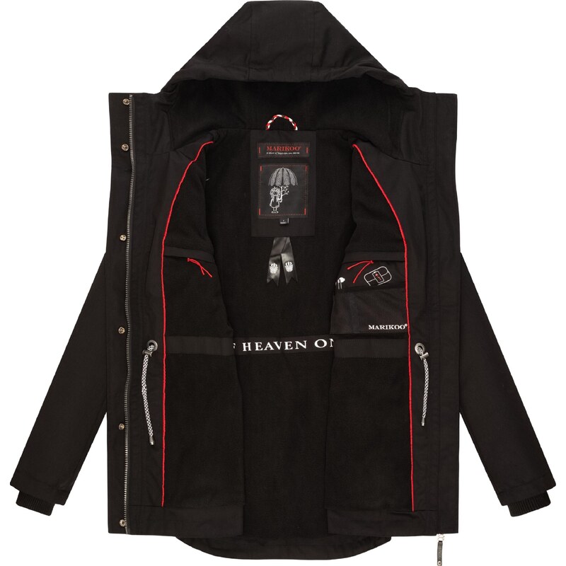 MARIKOO Prehodna jakna 'Babetaa' črna