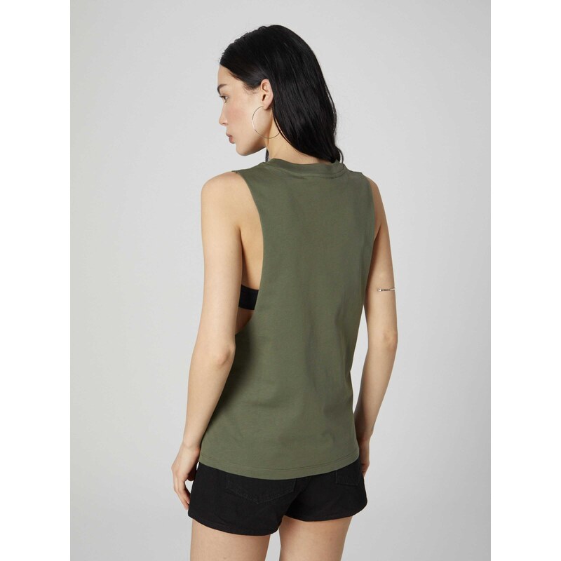 ABOUT YOU x Chiara Biasi Top 'Ramona' temno zelena