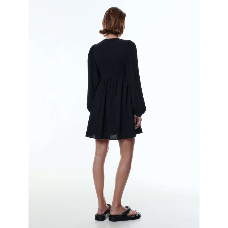 EDITED Poletna obleka 'Blue ' črna