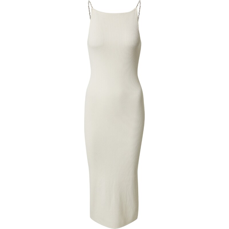 EDITED Pletena obleka 'Ulima' kremna