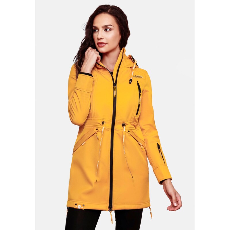 MARIKOO Prehodna jakna zlato-rumena