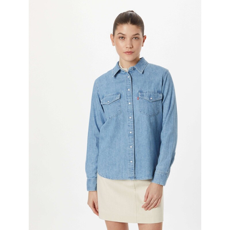 LEVI'S  Bluza 'Iconic Western Shirt' moder denim
