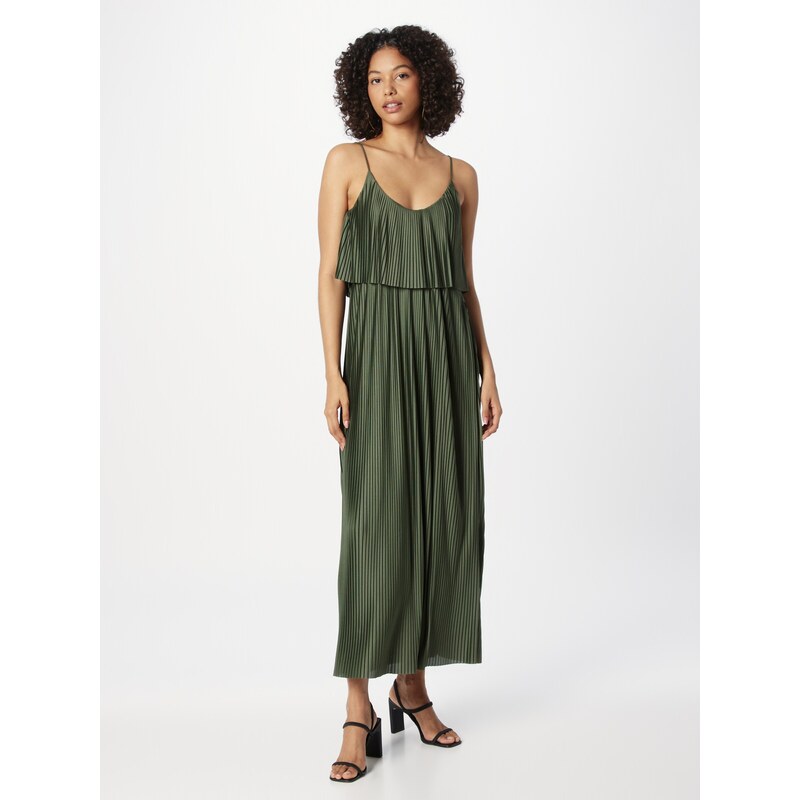 ABOUT YOU Obleka 'Nadia' temno zelena