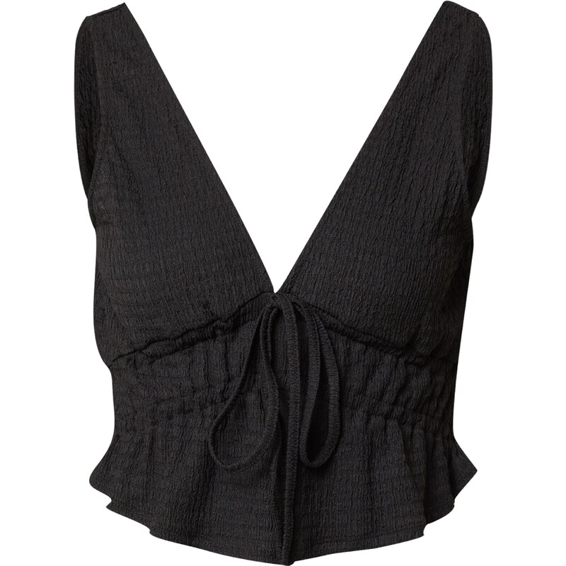 EDITED Top 'Juliena' črna