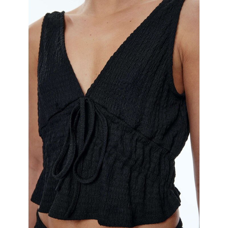 EDITED Top 'Juliena' črna