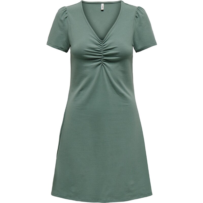 ONLY Obleka temno zelena