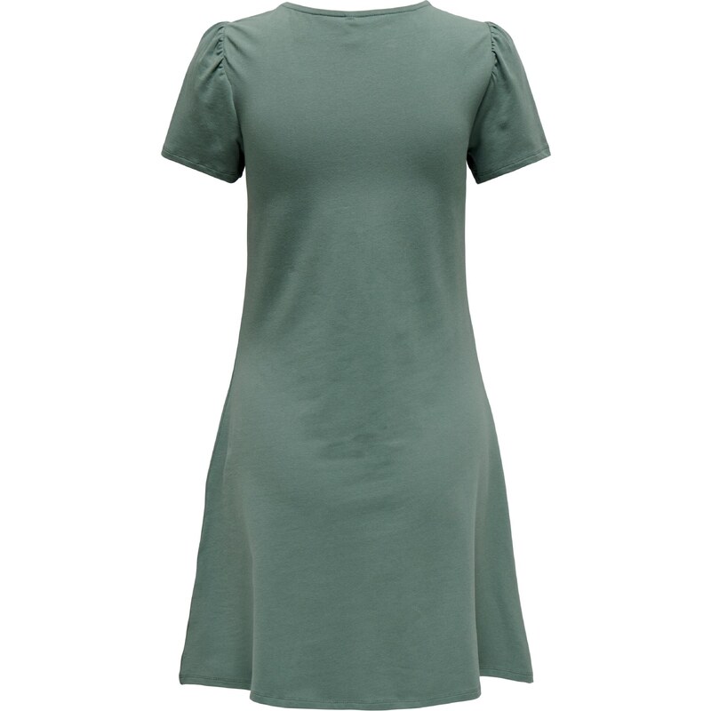 ONLY Obleka temno zelena