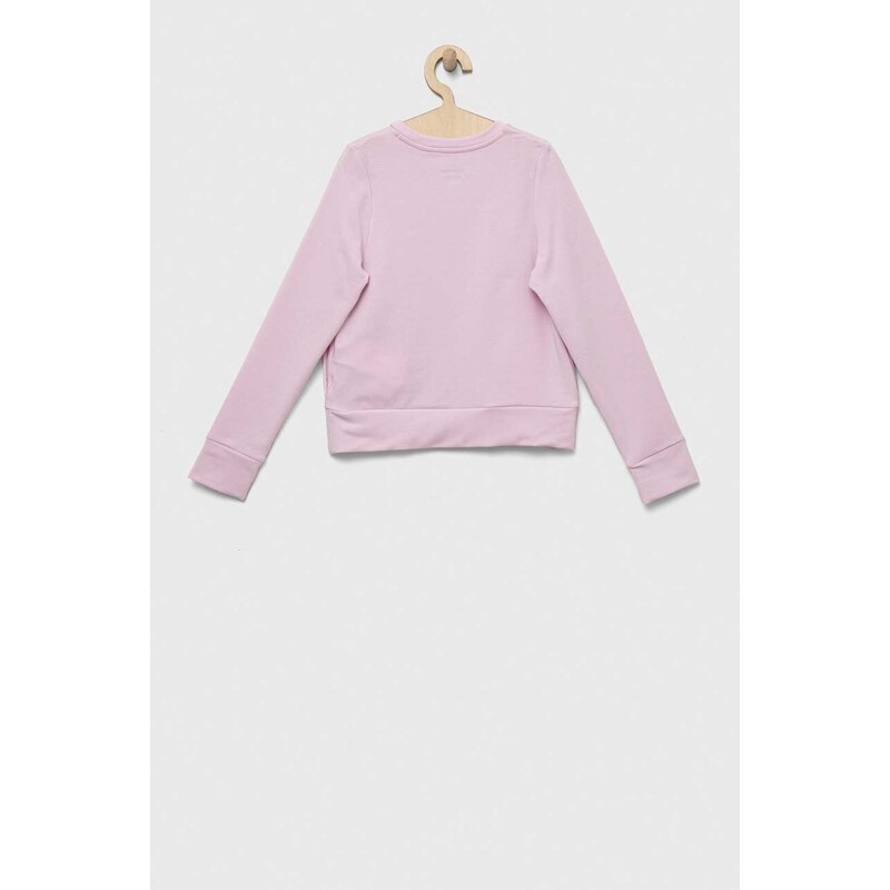 Otroški pulover Under Armour roza barva