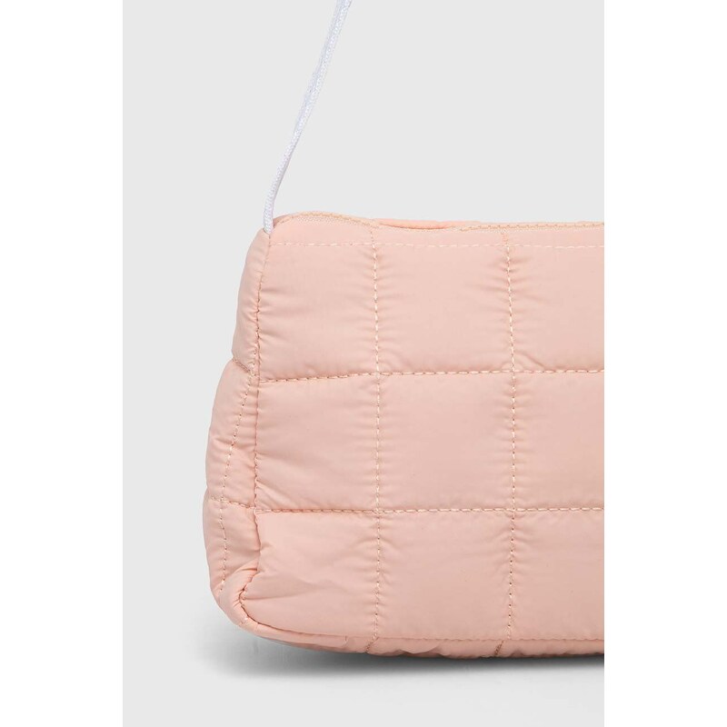 Otroška torbica Calvin Klein Jeans roza barva