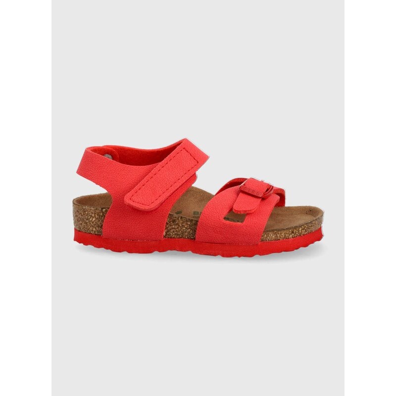 Otroški sandali Birkenstock rdeča barva