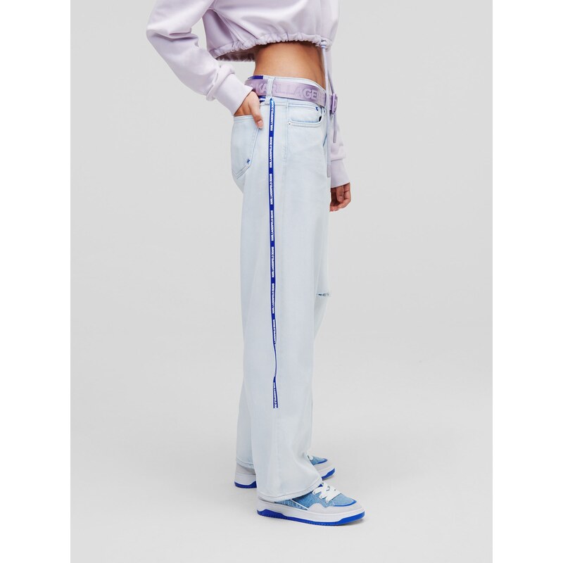 KARL LAGERFELD JEANS Kavbojke pastelno modra