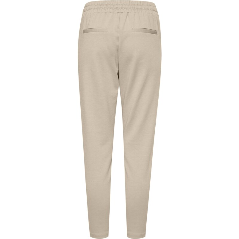 ICHI Hlače z naborki 'ICHKate' svetlo bež