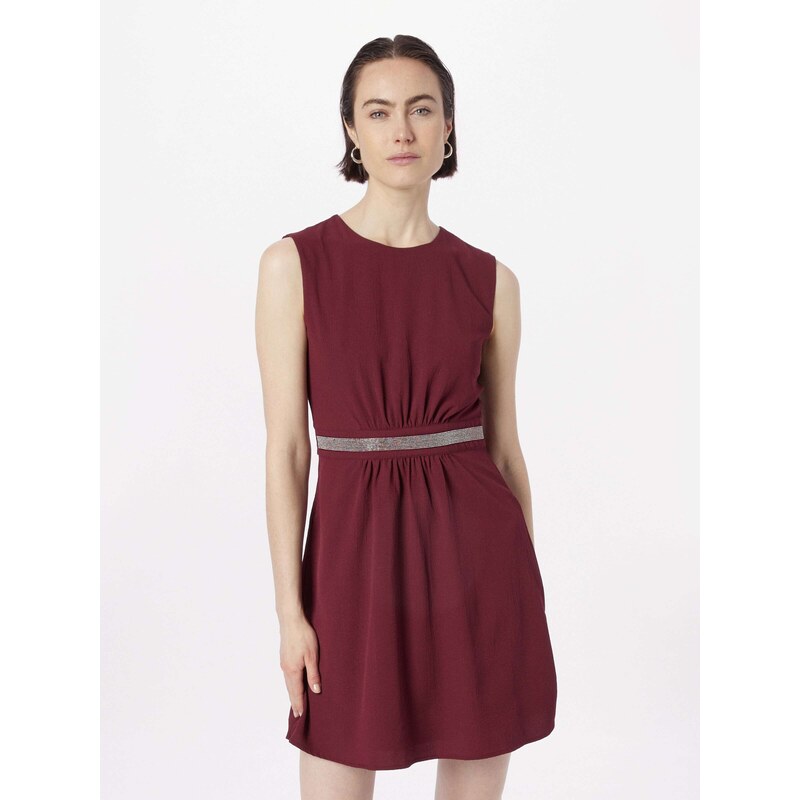 ABOUT YOU Obleka 'Cecile' temno rdeča