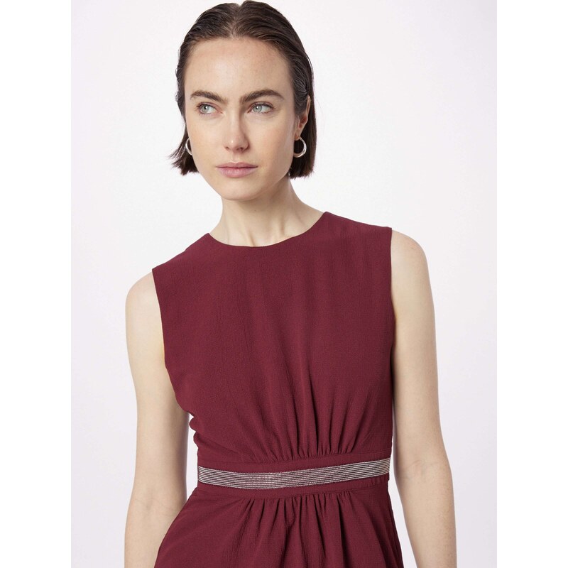 ABOUT YOU Obleka 'Cecile' temno rdeča