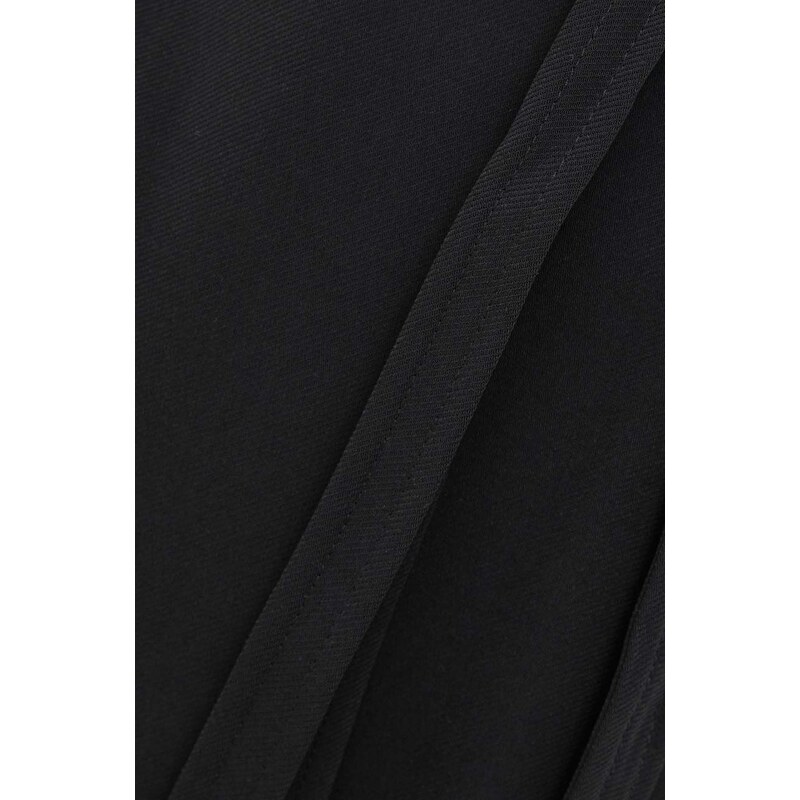 Suknjič Calvin Klein črna barva