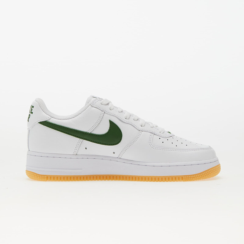 Nike Air Force 1 Low Retro White/ Forest Green-Gum Yellow