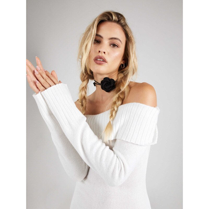 SHYX Pletena obleka 'Florina' bela