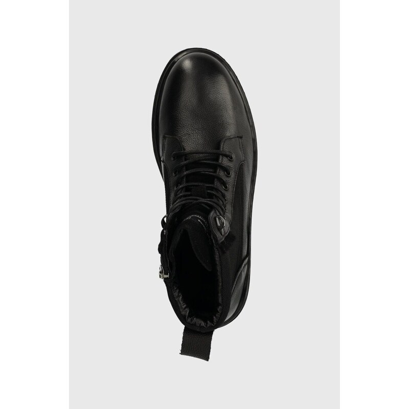 Čevlji Pepe Jeans BRAD BOOT moški, črna barva, PMS50234