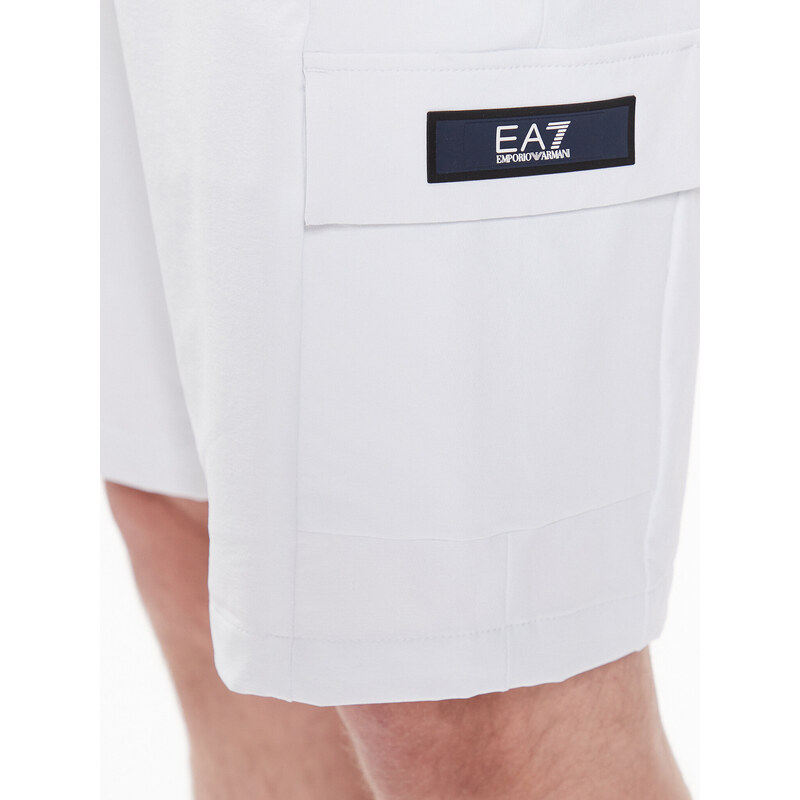 Kratke hlače iz tkanine EA7 Emporio Armani