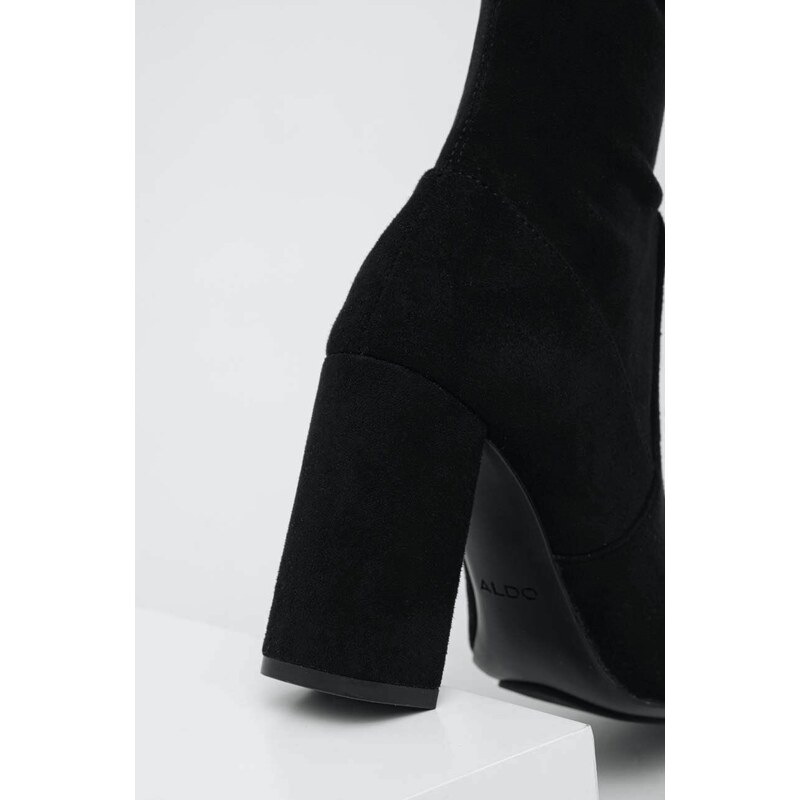 Elegantni škornji Aldo Talabendra ženski, črna barva, 13661527.TALABENDRA