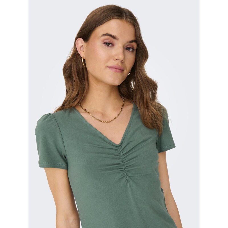 ONLY Obleka temno zelena