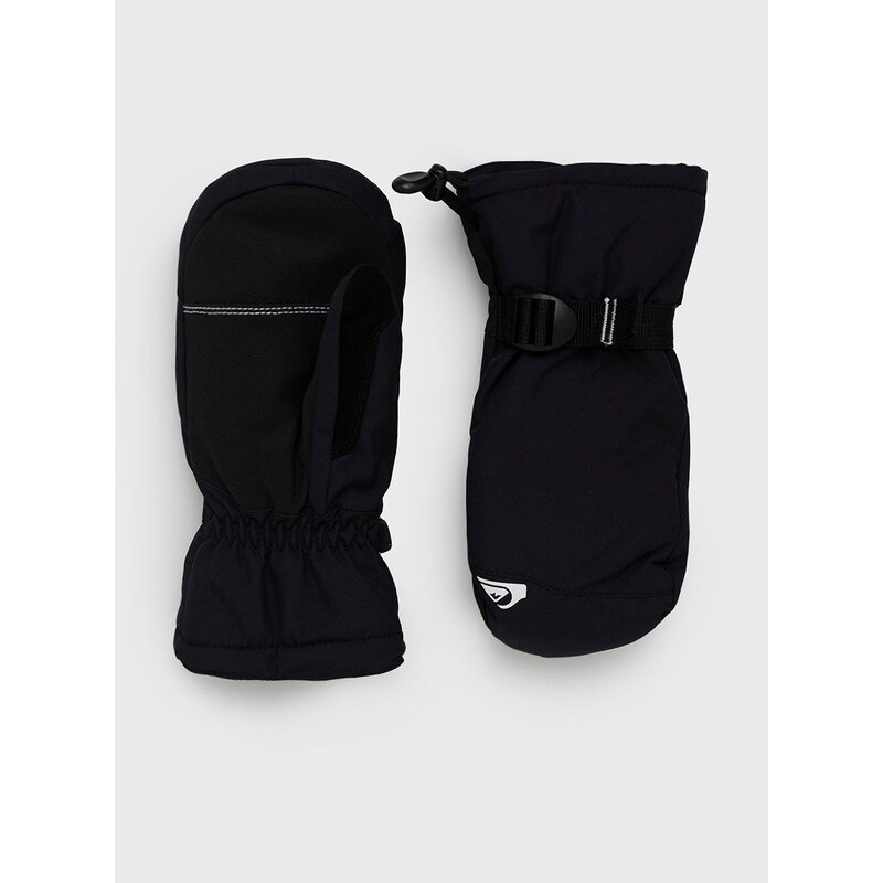 Otroške rokavice Quiksilver črna barva
