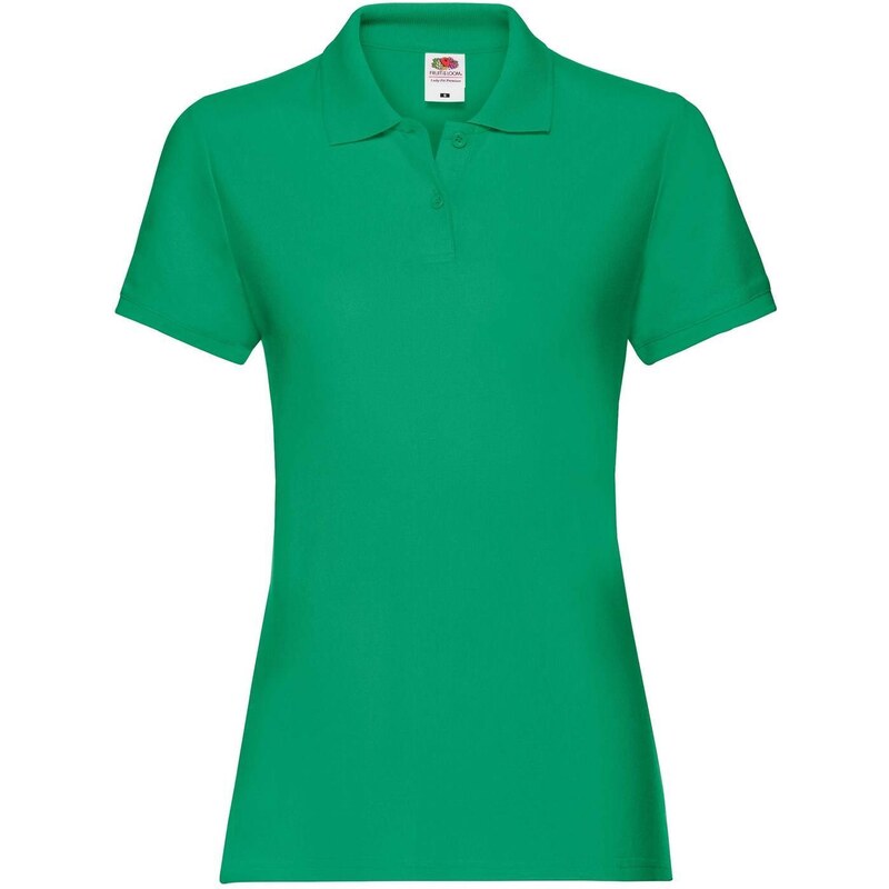 Green Polo Fruit of the Loom