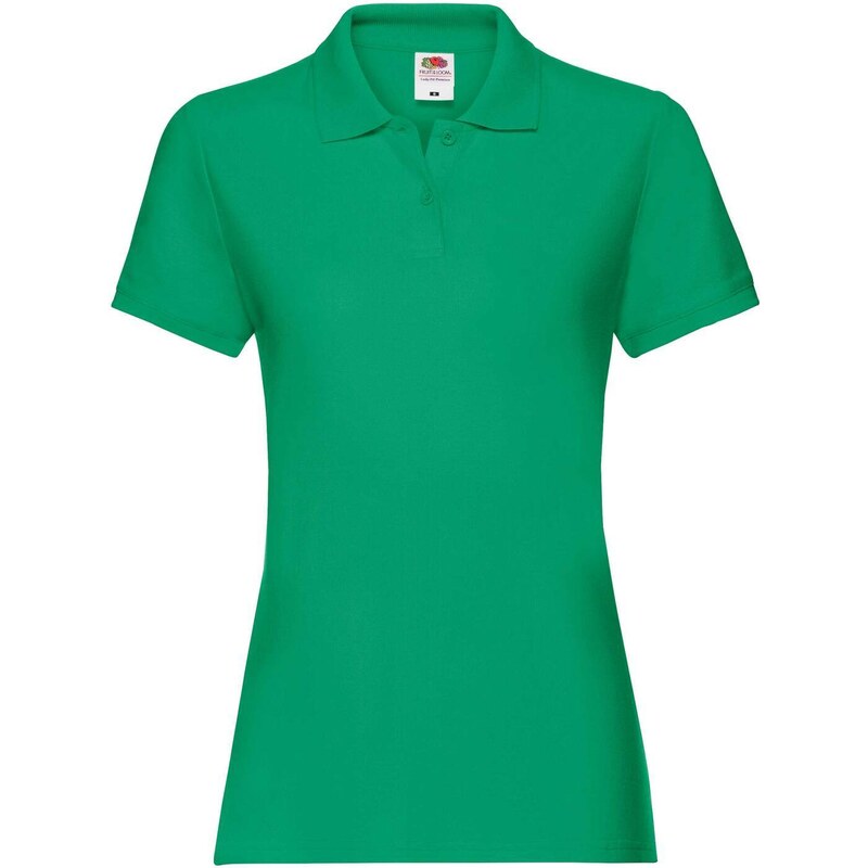 Green Polo Fruit of the Loom