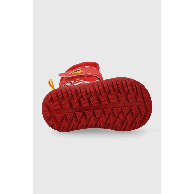Otroški zimski škornji adidas Winterplay Minnie I rdeča barva