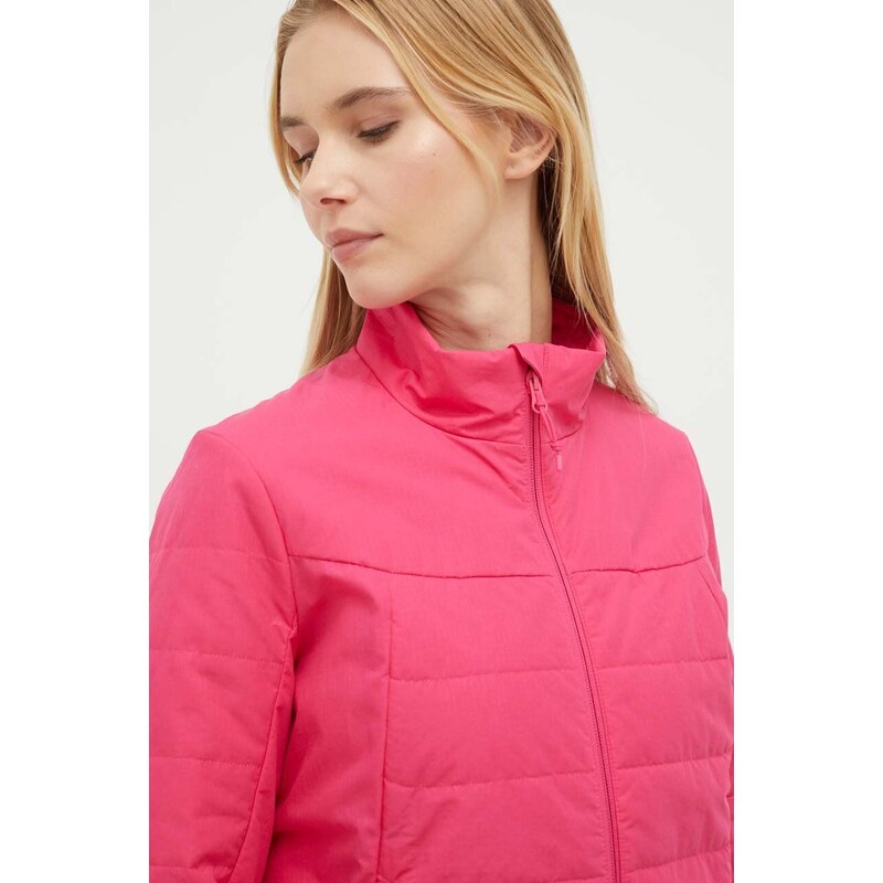 Športna jakna Icebreaker MerinoLoft roza barva