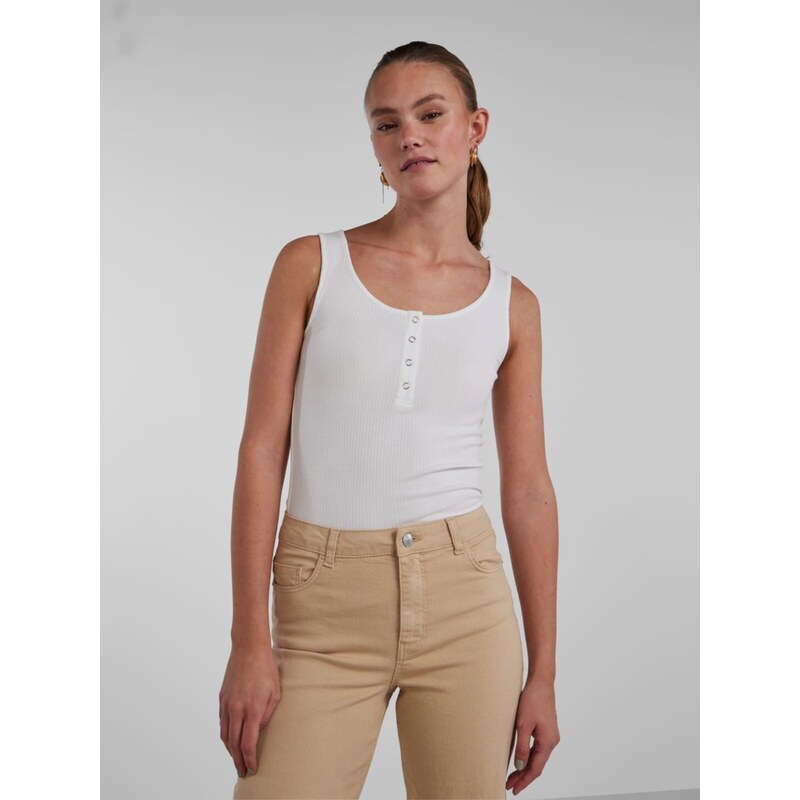 PIECES Top 'PCKitte' bela