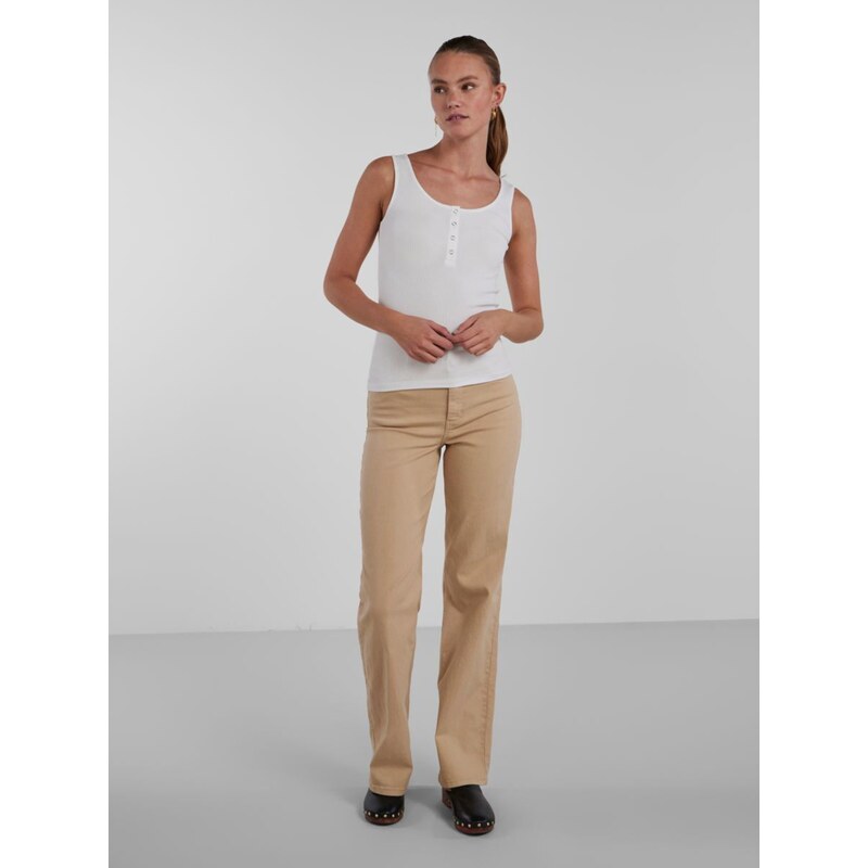 PIECES Top 'PCKitte' bela