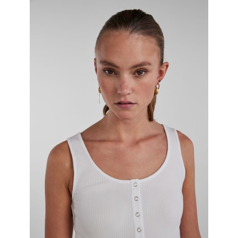 PIECES Top 'PCKitte' bela