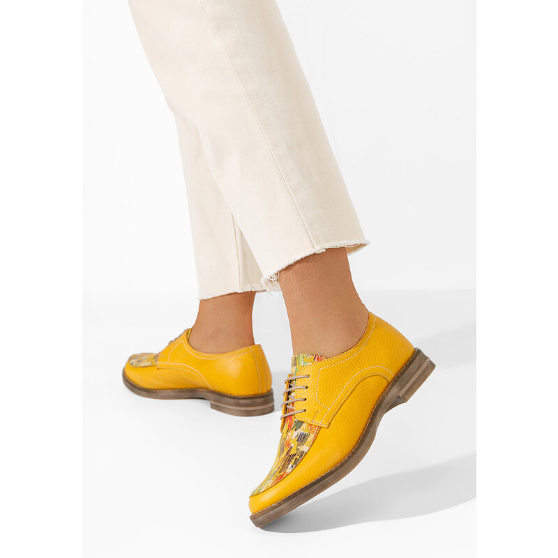 Zapatos Oxford čevlji Radiant Rumena