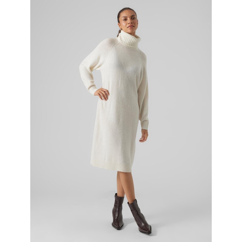 VERO MODA Pletena obleka 'Daniela' bež