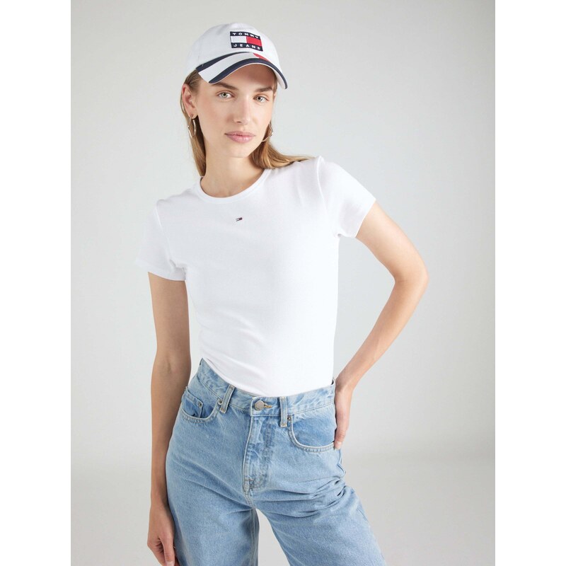 Tommy Jeans Majica 'ESSENTIAL' bela