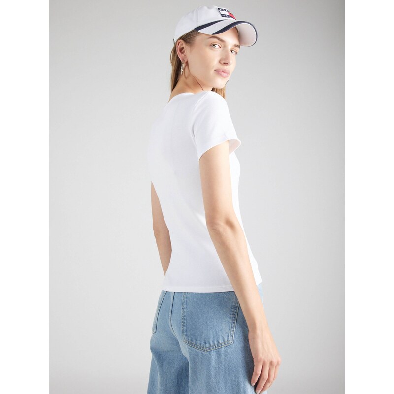 Tommy Jeans Majica 'ESSENTIAL' bela