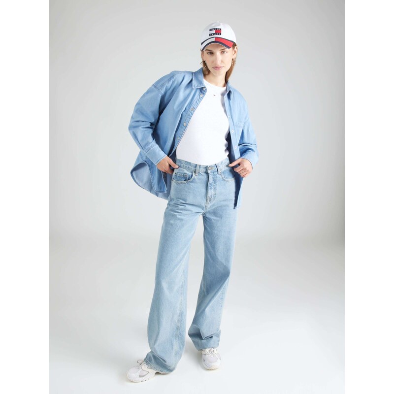 Tommy Jeans Majica 'ESSENTIAL' bela