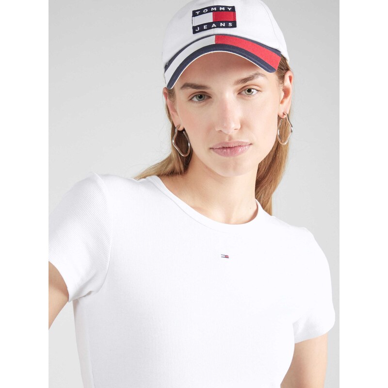 Tommy Jeans Majica 'ESSENTIAL' bela