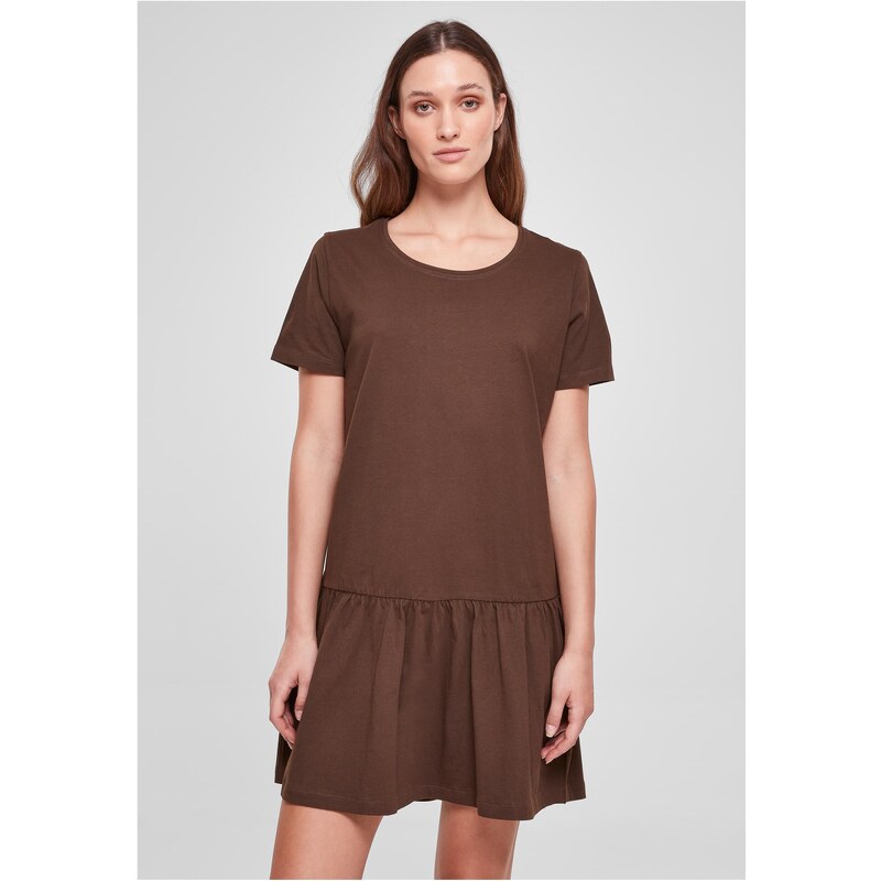 Urban Classics Women's dress Valance brown