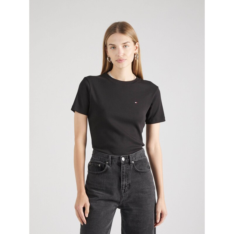 TOMMY HILFIGER Majica 'Cody' mornarska / rdeča / črna / bela