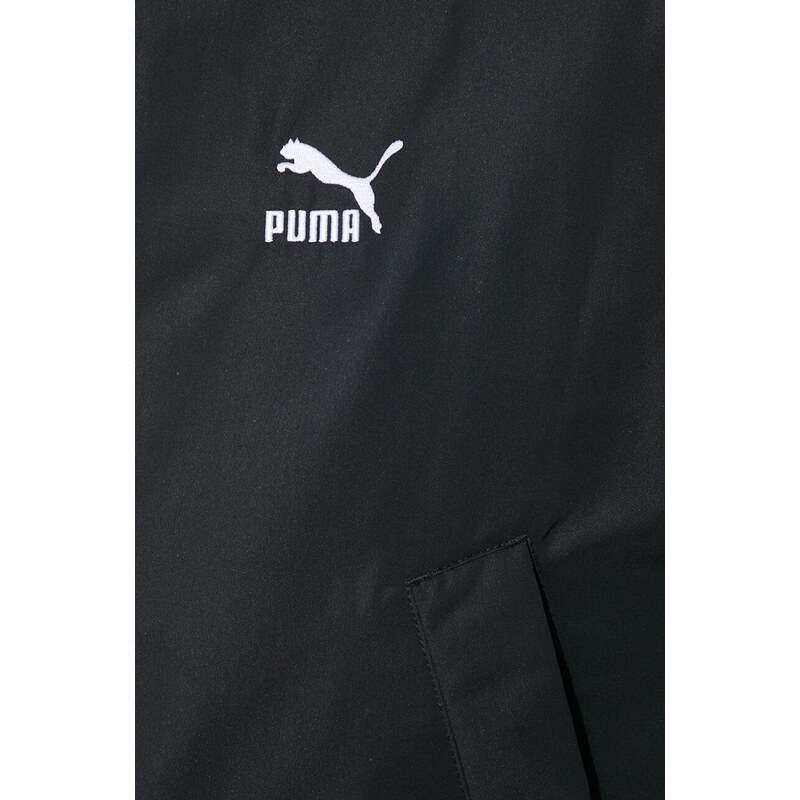 Bomber jakna Puma ženski, črna barva