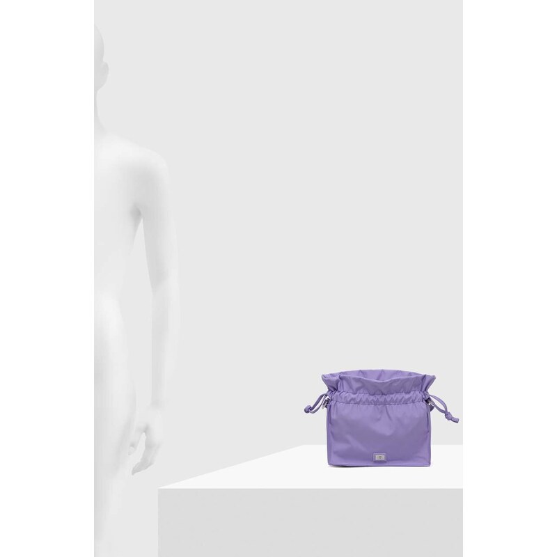 Kozmetična torbica United Colors of Benetton vijolična barva