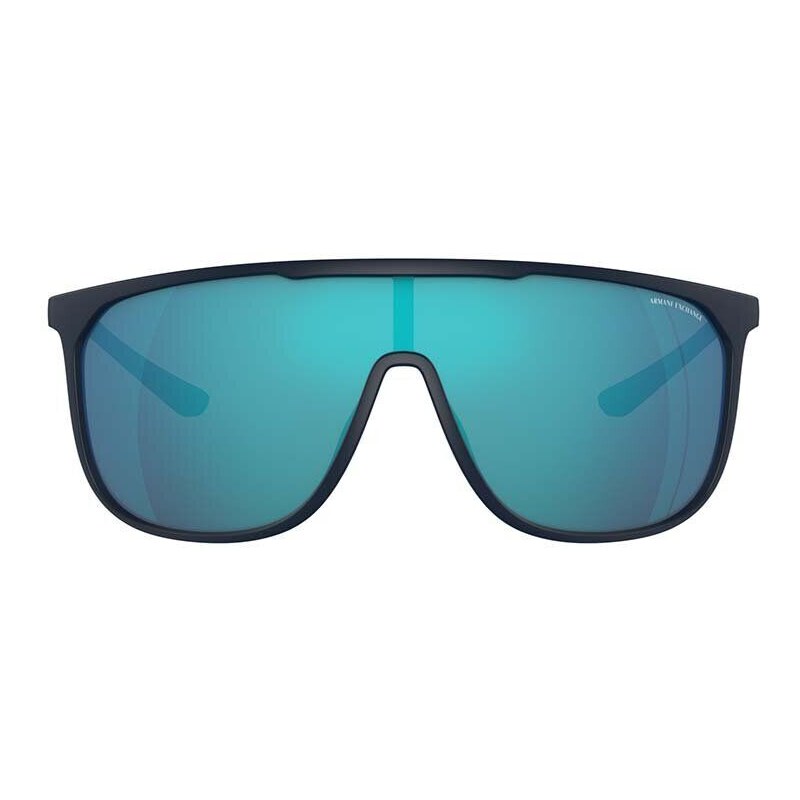 Sončna očala Armani Exchange moški, mornarsko modra barva