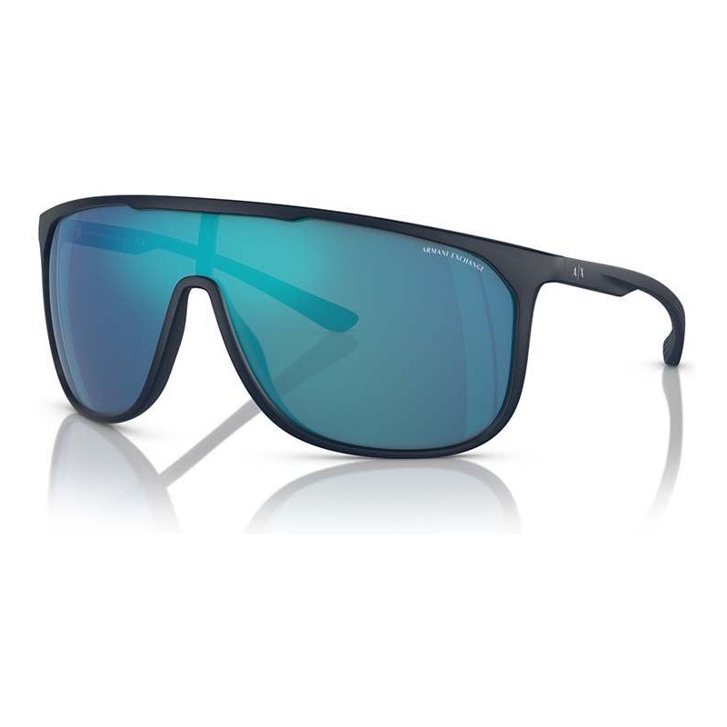 Sončna očala Armani Exchange moški, mornarsko modra barva
