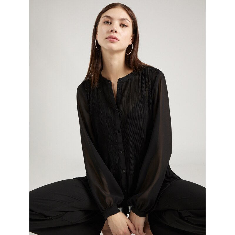 ABOUT YOU Bluza 'Lola ' črna